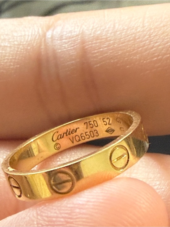 Cartier Jewelry - Cartier Gold Love Ring with Screw Motif